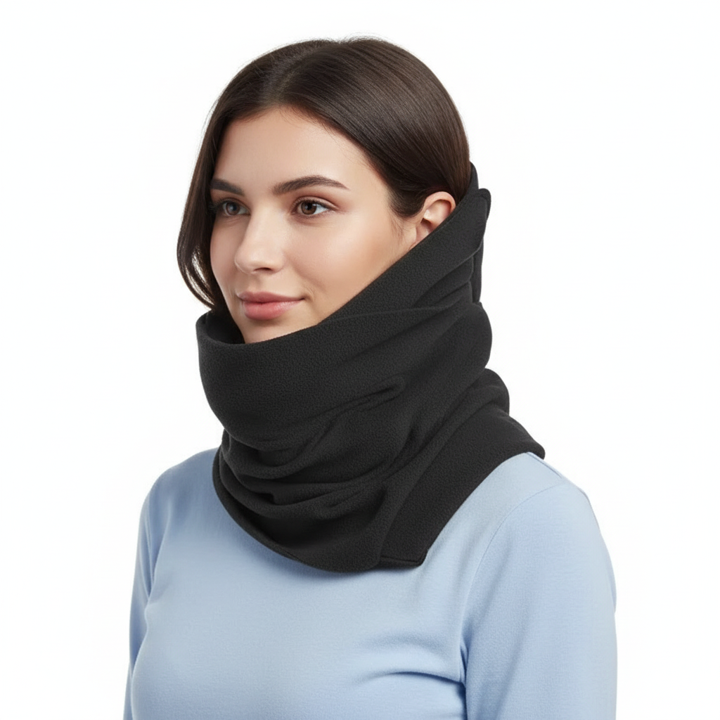 Portable Ergonomic Travel Pillow for Neck Support