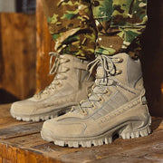Waterproof Tactical Work Boots with Anti-Puncture – TrailForce Tactical
